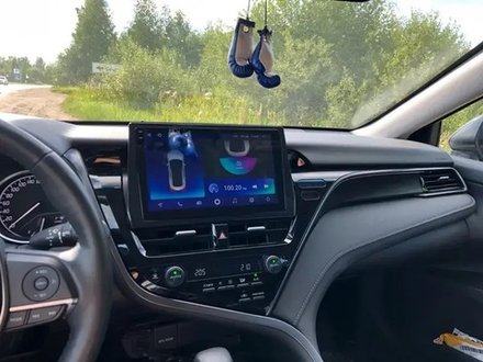 Магнитола для Toyota Camry 70 (75) 2021-2023 (Китай) - Parafar PF565RN2K на Android 13, QLED+2K, ТОП процессор, 4Гб+32Гб, CarPlay, 4G SIM-слот