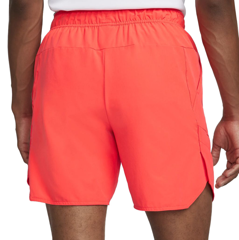 Мужские шорты теннисные Nike Dri-Fit Advantage Short 7in - bright crimson/black/black