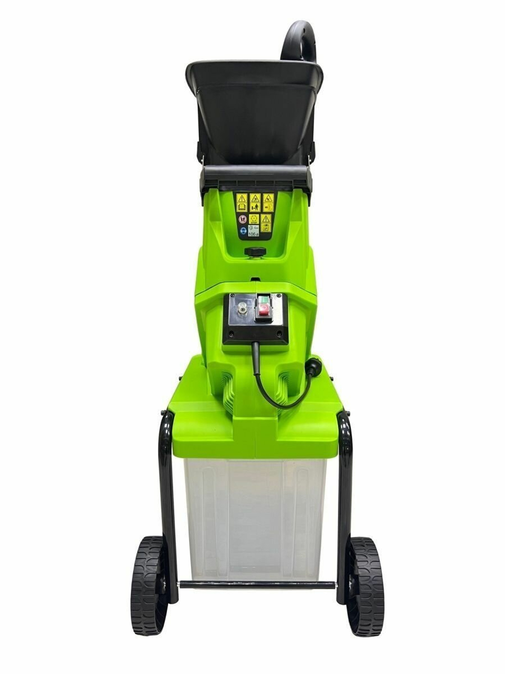 Измельчитель садовый электрический GREENWORKS GACSB, 220V, 2500W, с контейнером (2206707)