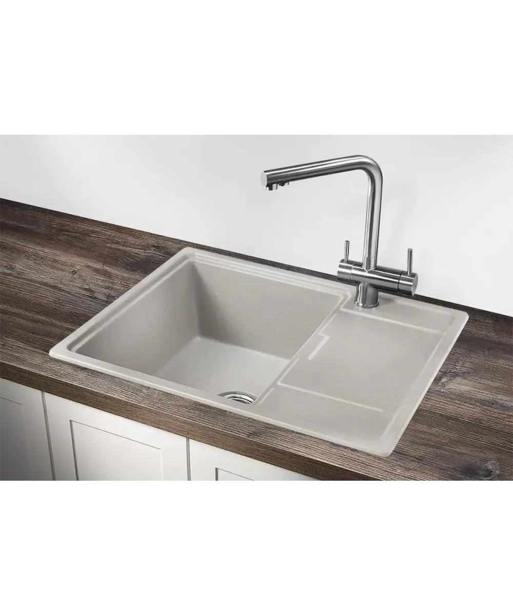 Кухонная мойка Kuppersberg ROYS 50 NL 1B1D ROCK фото 2