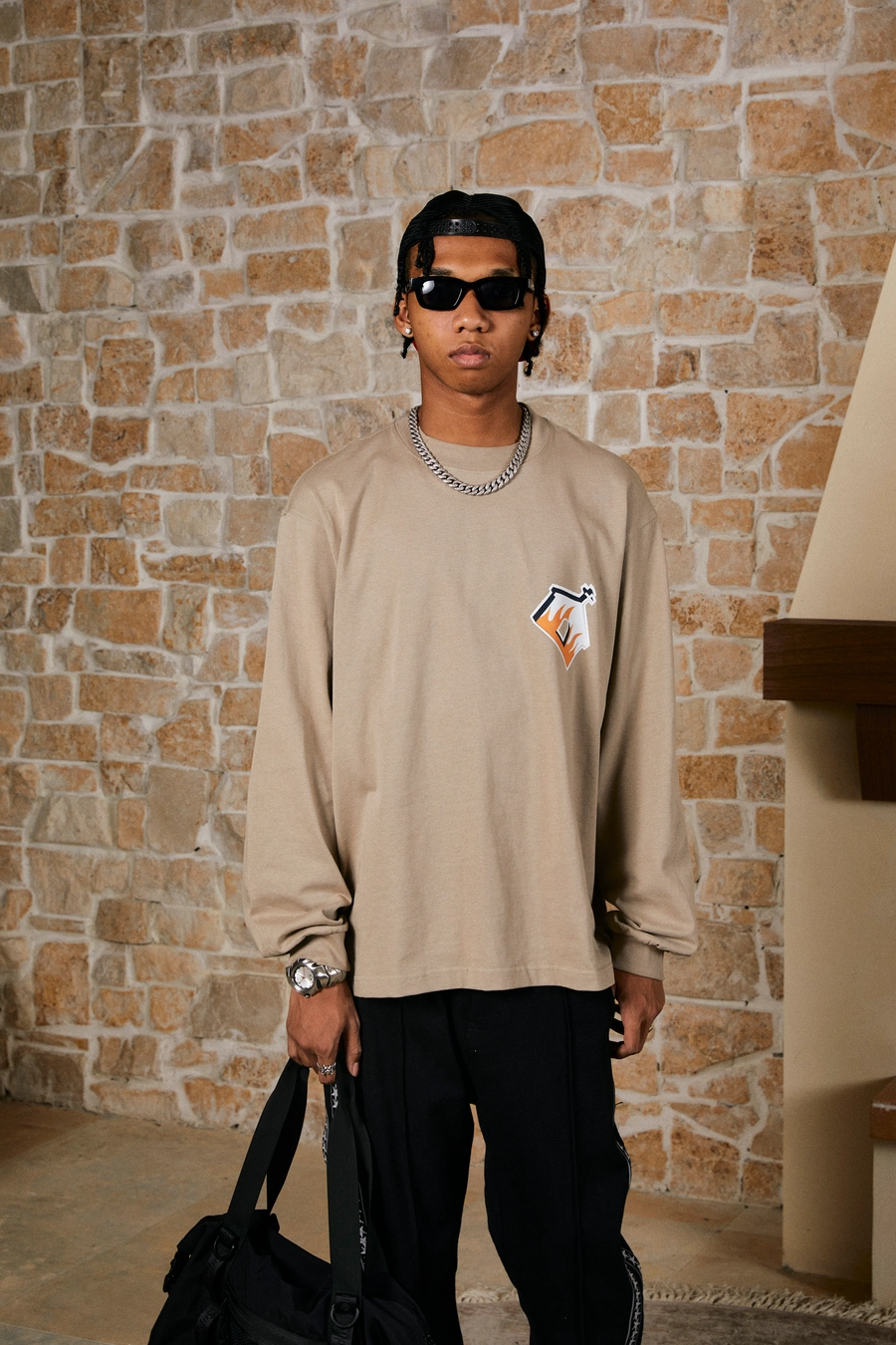 Лонгслив DONSMOKE "Church D" Oversized Longsleeve