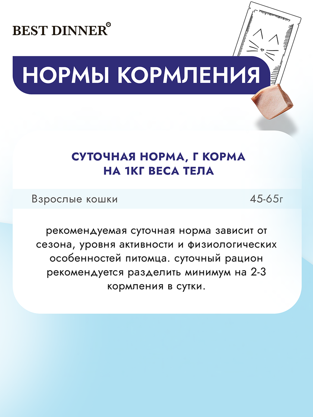 Паштет Best Dinner Vet Profi Renal с ягненком для кошек 14х100г