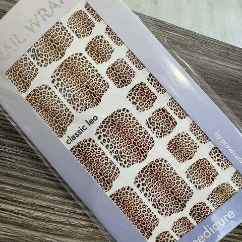 ПЛЕНКИ NAIL WRAPS CLASSIC LEO (PED)