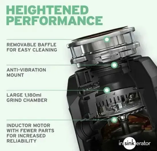 Измельчитель пищевых отходов In Sink Erator Evolution Plus 1000 SR