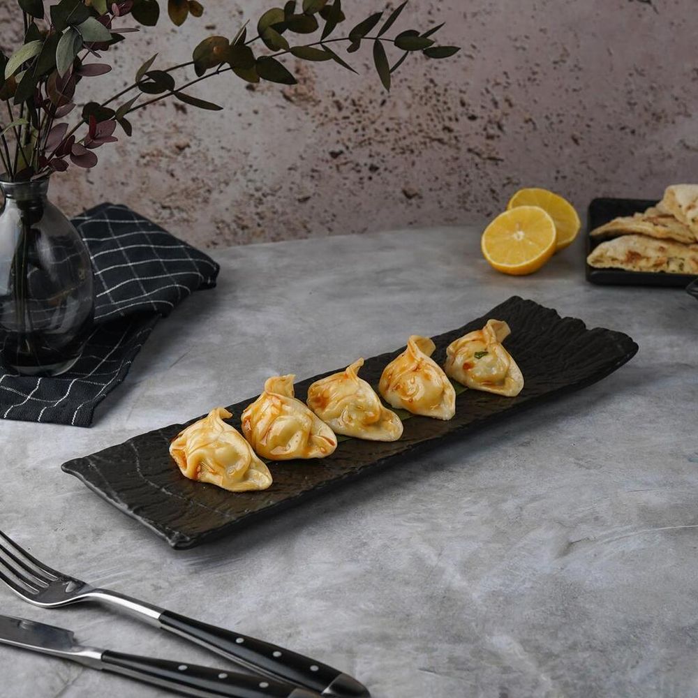 Блюдо прямоугольное 33*11 см h2,5 см с бортом Side Up1   P.L. Proff Cuisine [3]