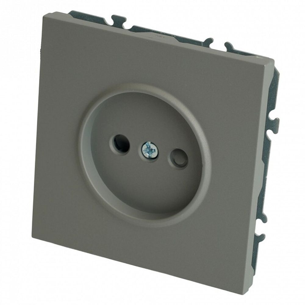 Розетка без заземления и со шторкой, без рамки Stekker Эмили 49954