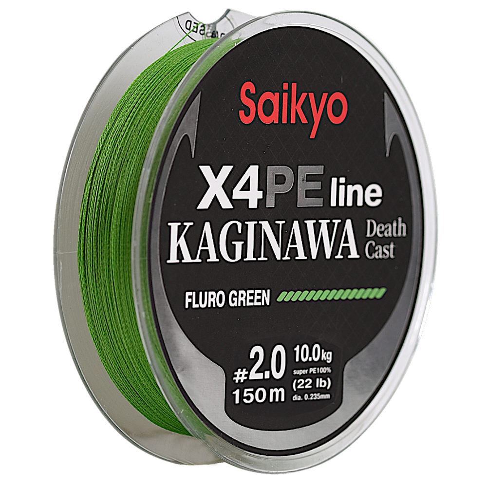 Шнур Daiwa J-Braid X4 135м 0.19мм 10.2кг Yellow 1шт 23lb 12740-019