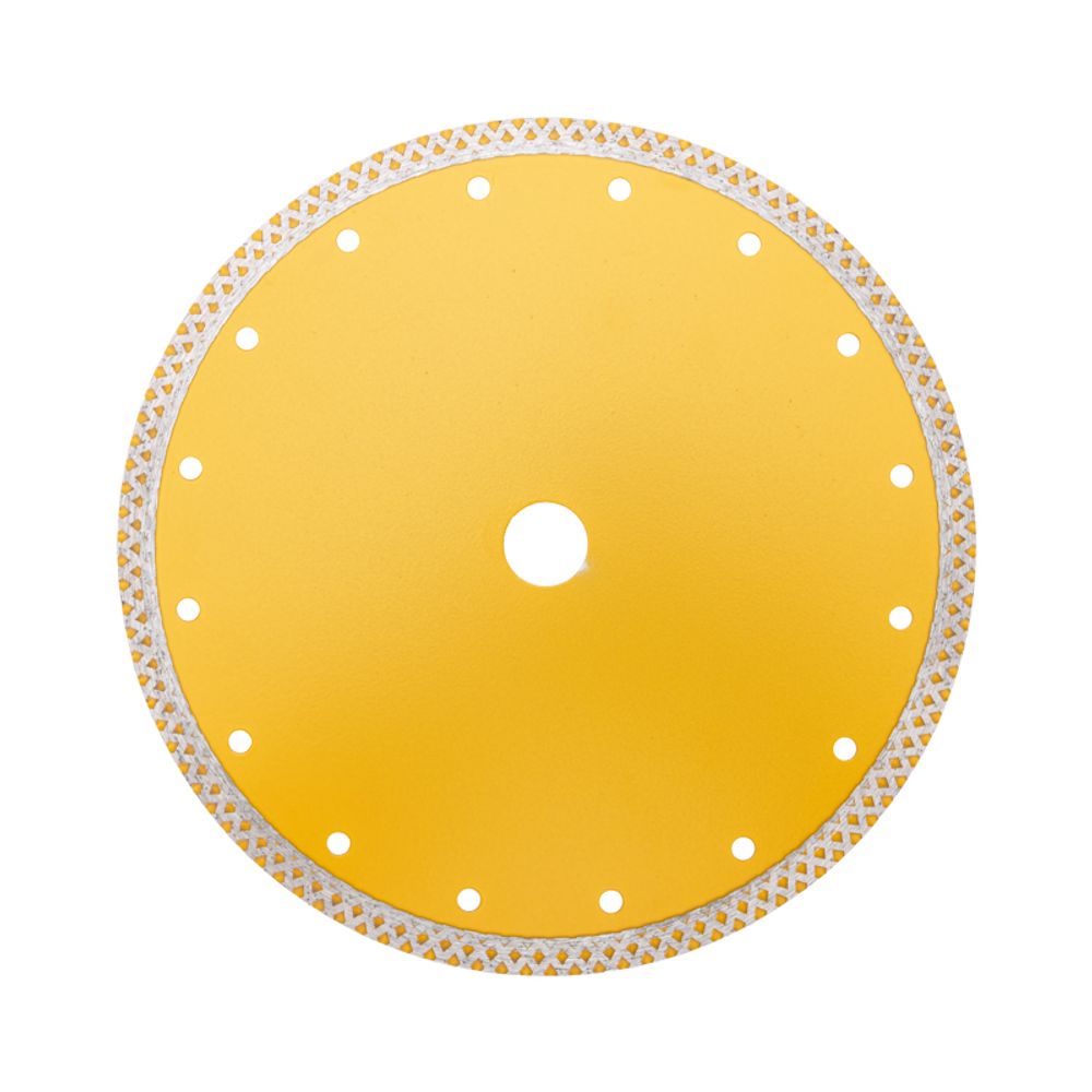 Диск алмазный отрезной сплошной, 230х22,2мм, сухой/мокрый рез KRANZ