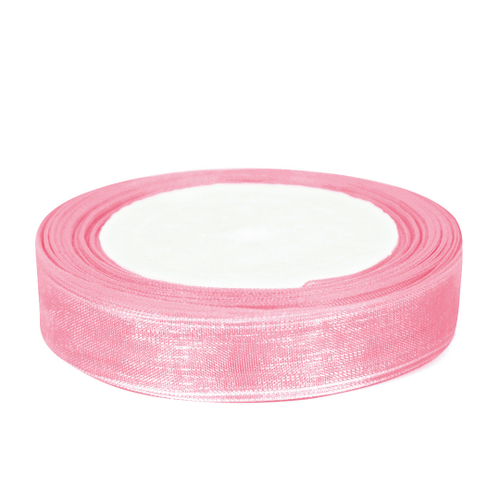 Лента органза розовое золото 2,5 см ДБ