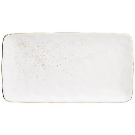 БЛЮДО ПРЯМОУГОЛЬНОЕ BRONCO "GOLD" 30*16*2,5 СМ (КОР=18ШТ.)