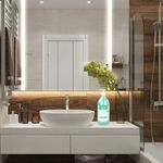 Мыло-крем жидкое с антибактериальным эффектом 1 л ЗОЛОТОЙ ИДЕАЛ "Холодная мята", дозатор, 608285