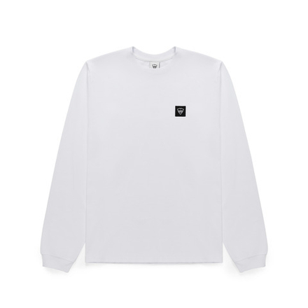 Лонгслив Питерский Щит Лого Белый