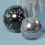 Шар (36''/91 см) Deco Bubble (синяя упаковка), Прозрачный, Кристалл, 1 шт.