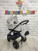 Коляска модульная Farfello Liberty 3в1 Sand beige