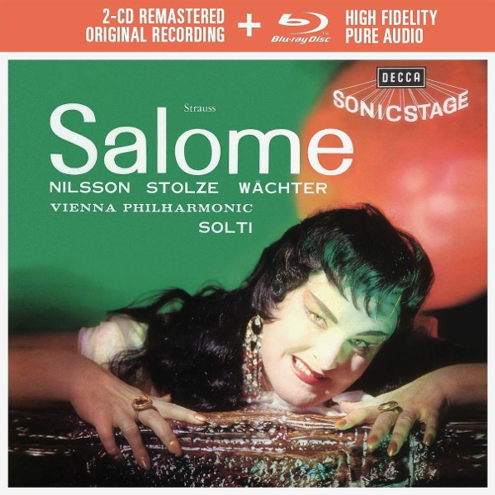 Birgit Nilsson, Vienna Philharmonic, Georg Solti / Strauss: Salome (2CD+Blu-ray Audio)