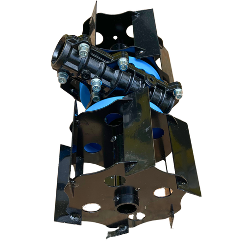 Насадка-культиватор для триммера 26 мм (пропольник, окучник, саб. фрезы)