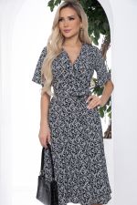 Платье Мода люкс черное П10086 LT Collection (Акция)