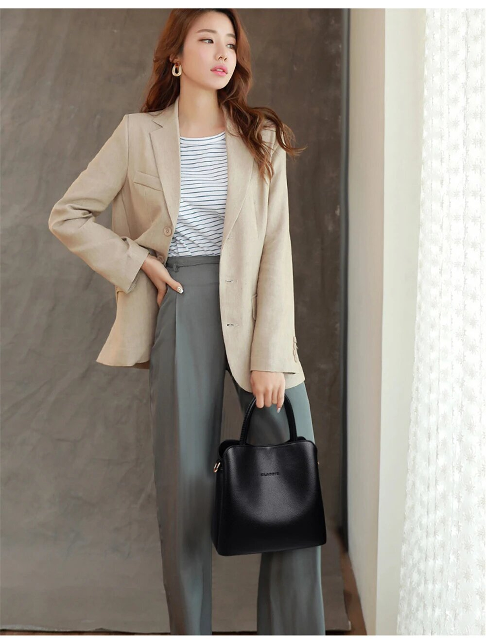 Сумка Classic, хэндхелд, кросс-боди, черный