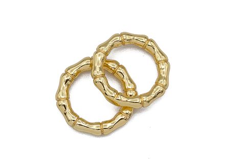 Коннектор-кольцо "Бамбук" 10мм