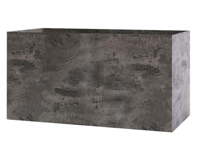 Кашпо Concretika Balcony 40x15x15 Concrete Grey Dark
