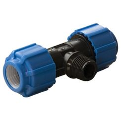 Тройник ТПК-АКВА ПНД НР d 20х1/2х20