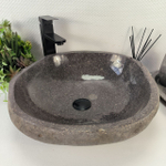 Раковина из речного камня RS-64859 48*45*15 0856
