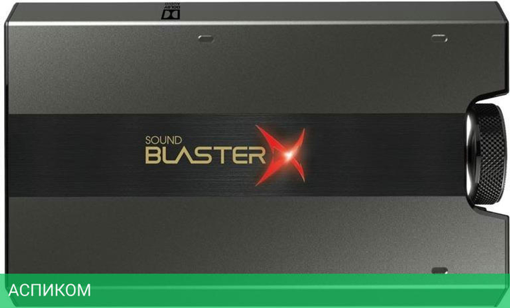 Звуковая карта Creative Sound Blaster X G6 USB (70SB177000000)