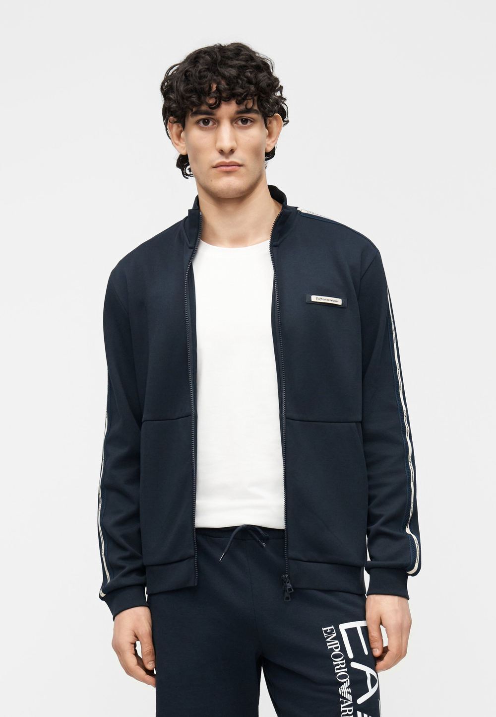 EA7 Emporio Armani UNISEX - Толстовка на молнии - Синий