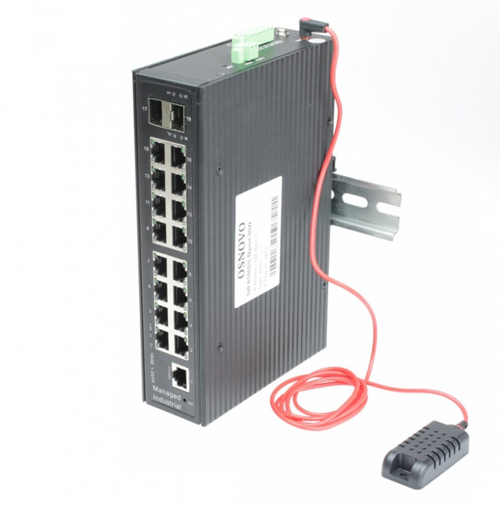 Osnovo SW-81602/ILS (Port 90W, 600W) Сетевое оборудование