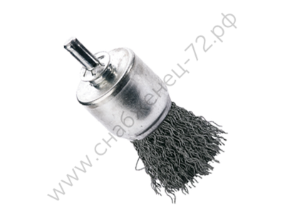Щётка №070; 402406130 d-24 для дрели кисть,гофрирован.