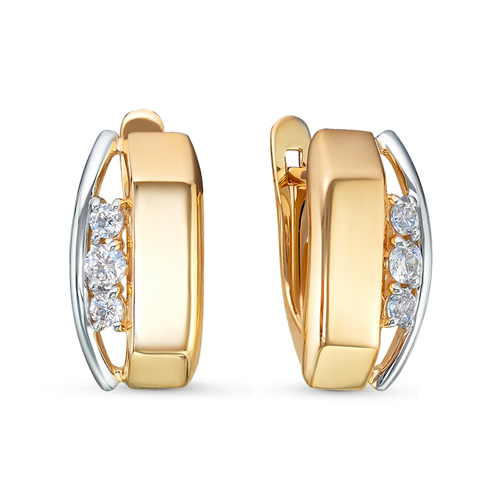 Серьги из золота 585 пробы