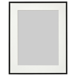 IKEA LOMVIKEN  (ИКЕА ЛОМВИКЕН)  -  Рамка, черная, 40x50 см
