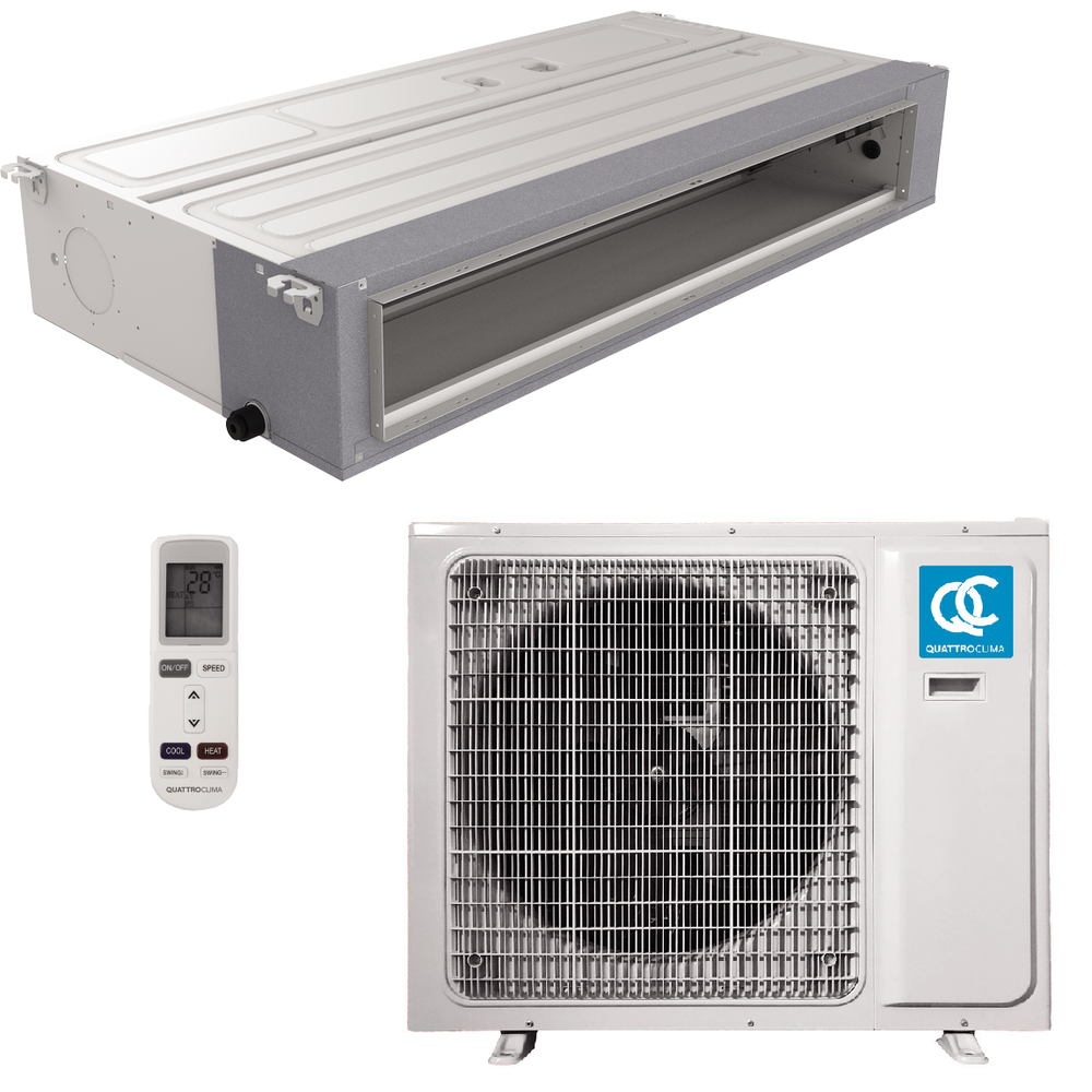 Канальный инверторный кондиционер QuattroClima с низкотемпературной доработкой (-30~+39)