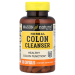 Mason Natural, Очищающее травяное средство для кишечника, 100 капсул
