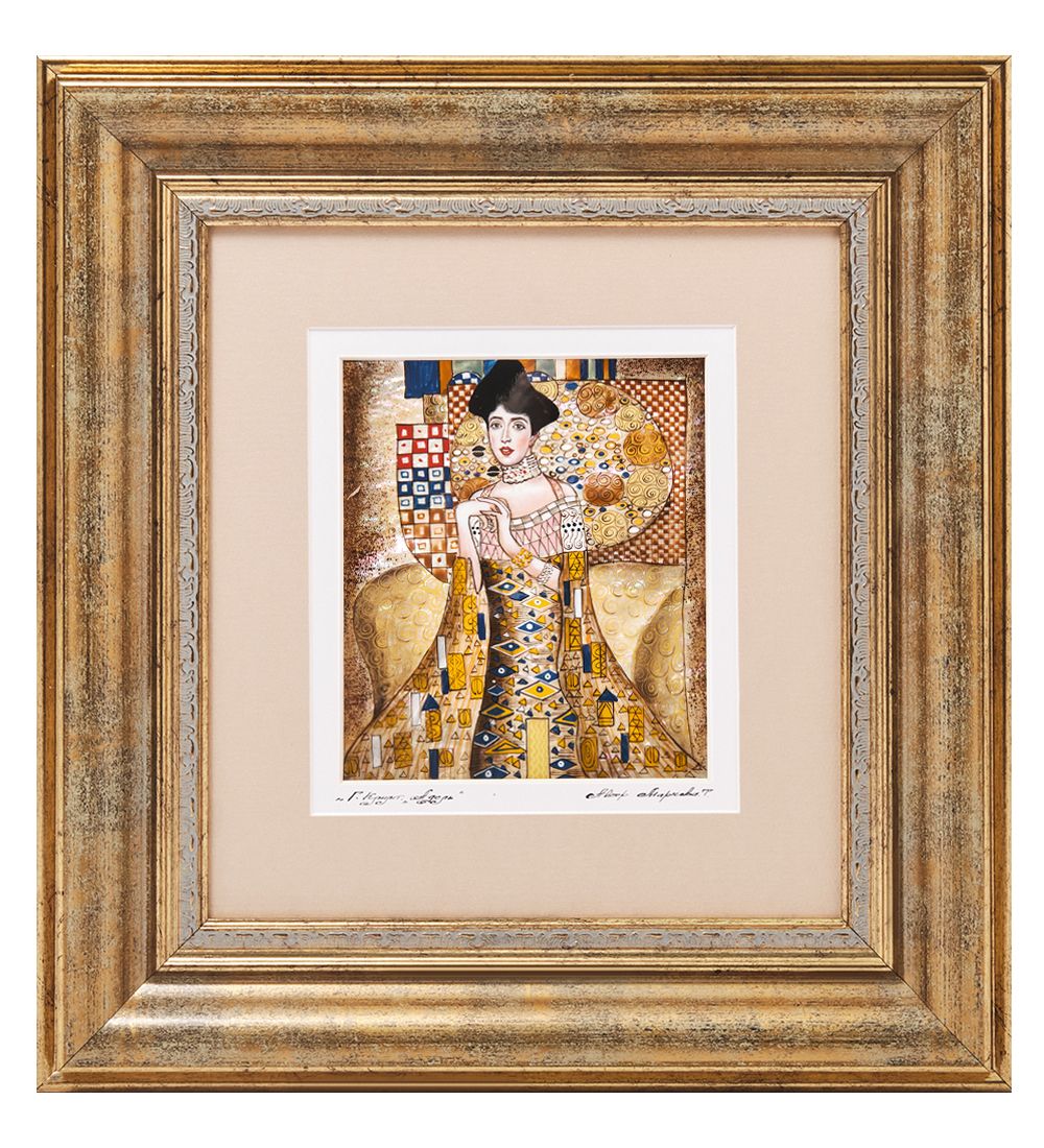 Народные промыслы ШК-55/244-02 Панно «Адель» Густав Климт»
