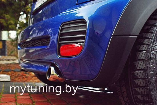 Задние боковые сплиттера для Mini Cooper R56 JCW