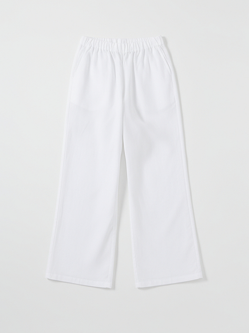 Широкие легкие брюки из поплина