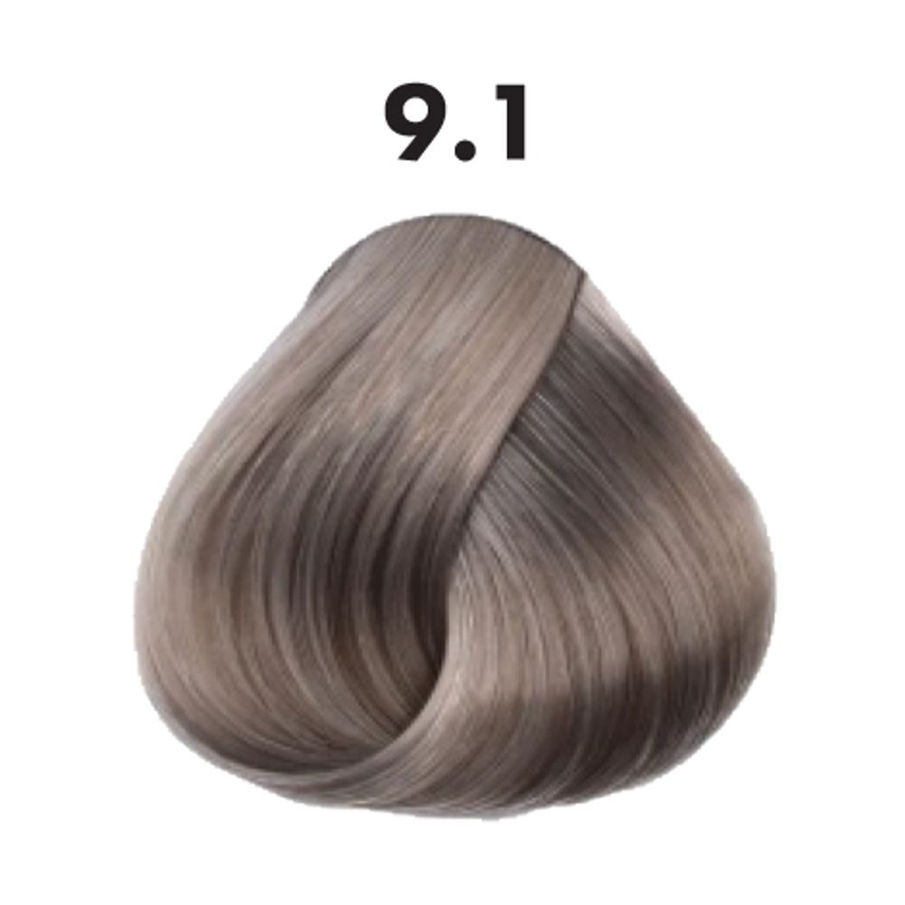 9.1 гель-краска OBRA Glow Gel Color пепельный блонд - 60 мл.