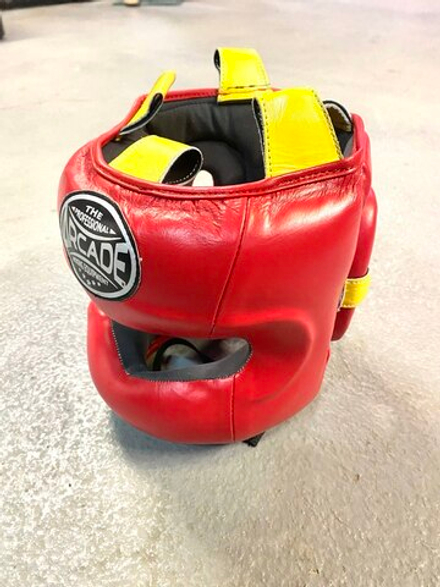 Шлем боксерский с бампером Arcade Kgz Team