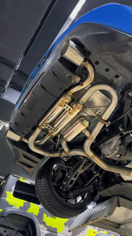 FUJITSUBO A-R Выхлопная система для Toyota GR86 / Subaru BRZ