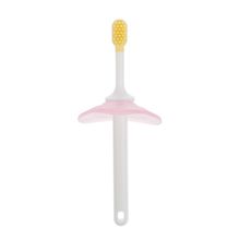 Mum&amp;Baby зубная щётка детская с ограничителем, силикон, цвет МИКС