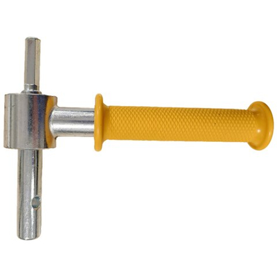 Адаптер для бура LJQ -Ф18 мм, металл, желтая ручка