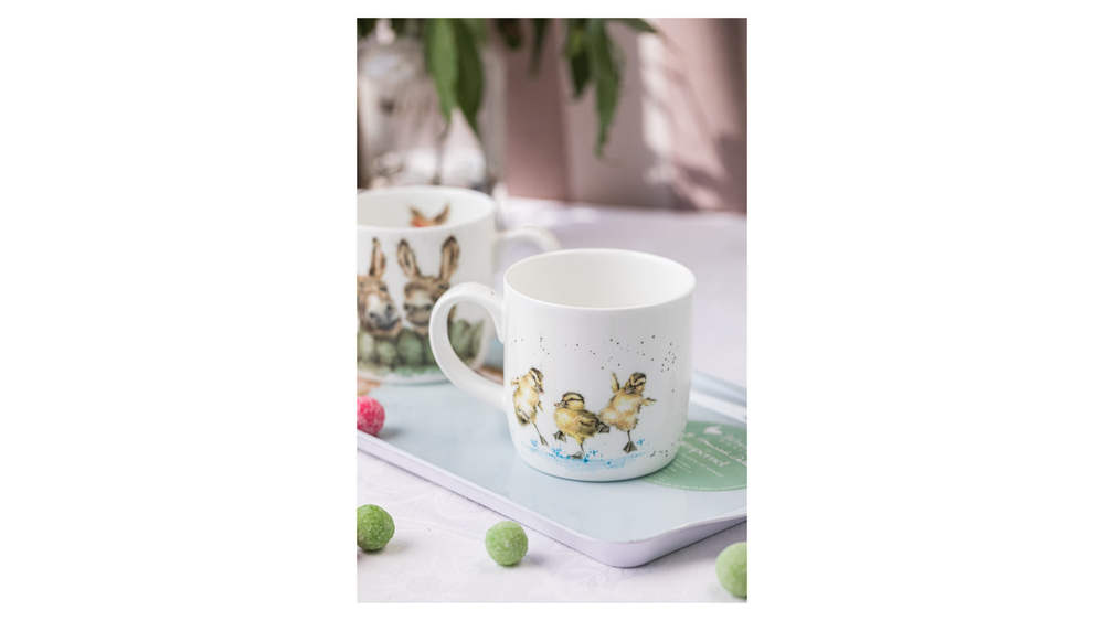 Кружка 310мл Royal Worcester Забавная фауна Утка с утятами