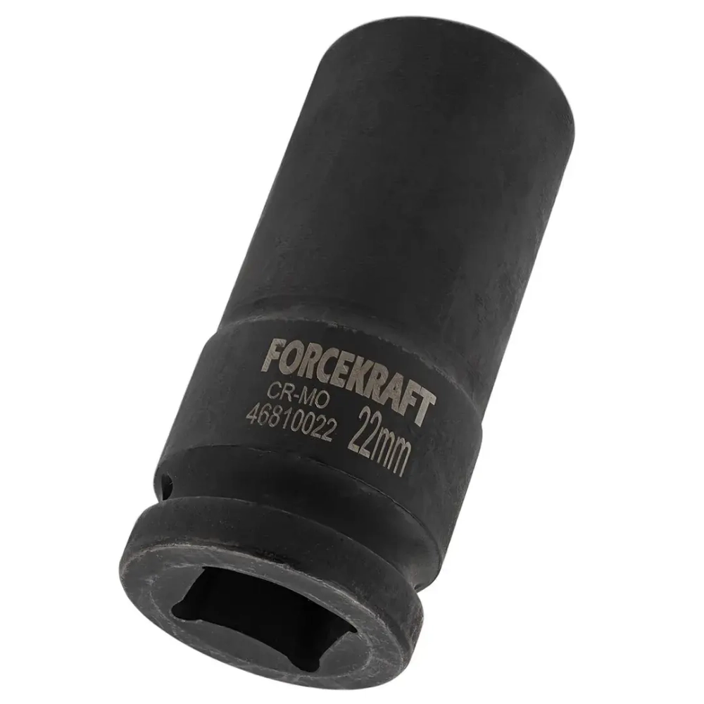 Головка ударная глубокая 3/4'', 22мм (12гр.) FORCEKRAFT FK-46810022