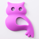 2825363 Прорезыватель силиконовый «Совушка», цвет МИКС