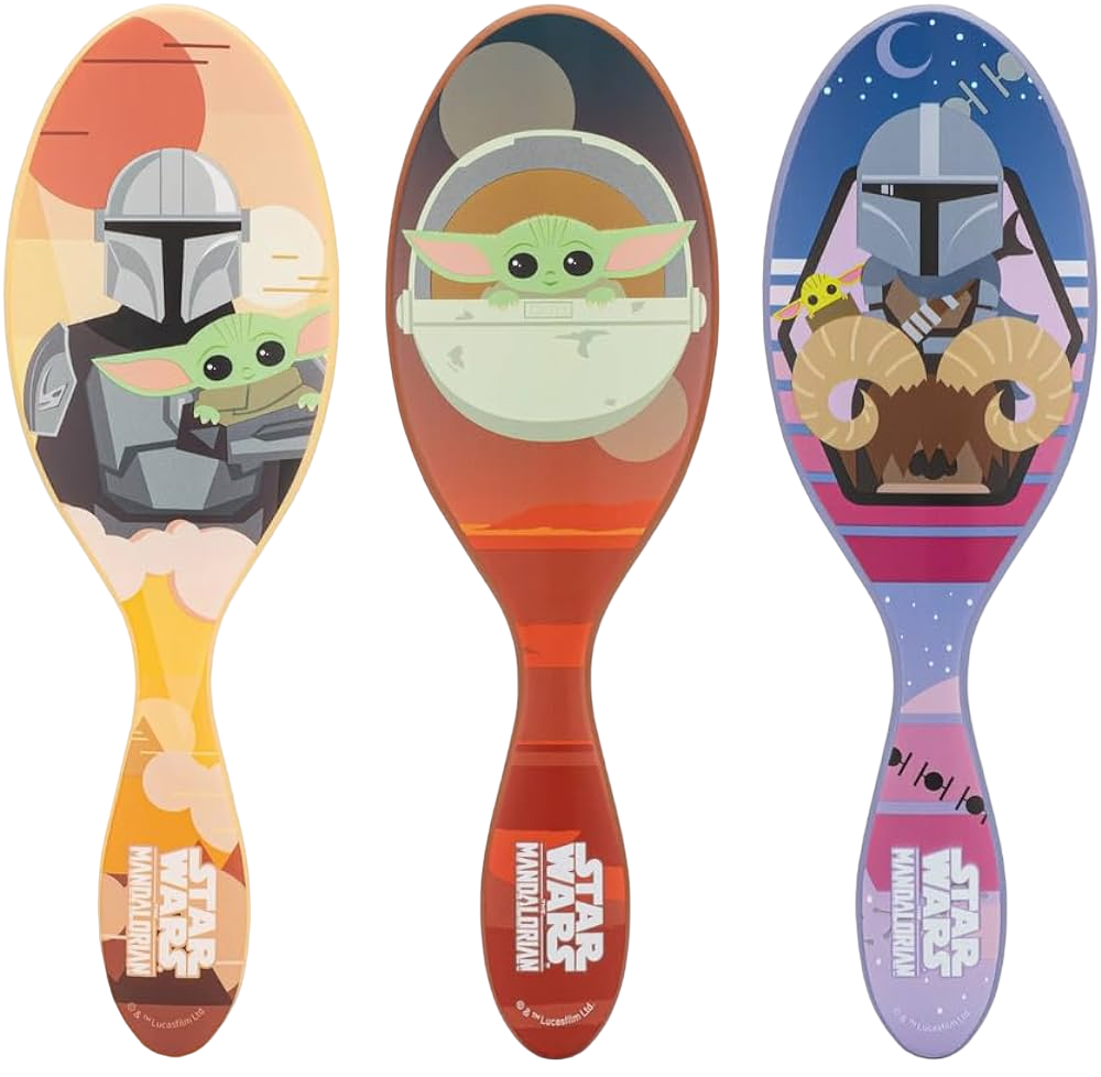 Wet Brush Star Wars Mandalorian Original Detangler Set Limited Edition