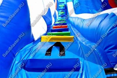 Коммерческий надувной батут-горка "Дракон" 11*6*8,5 м