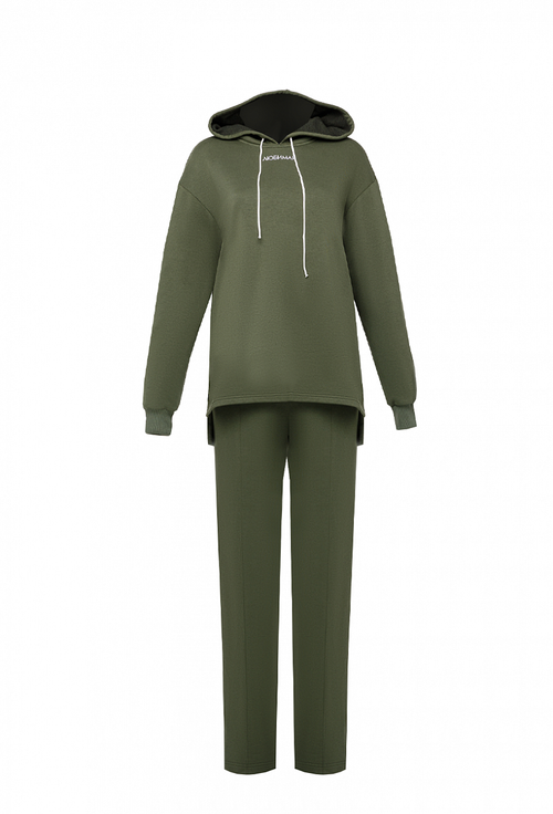 Fall/Winter 2021, Трикотажный спортивный костюм с капюшоном