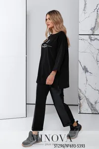 Костюм 693-5393-черный Minova