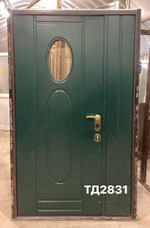 Дверь металлическая Б/У 216(в) х 132(ш) Входная